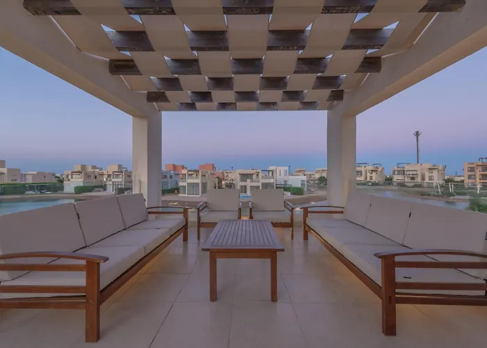 Beautiful 4br In Tawila El Gouna Private Pool&lagoon Access
