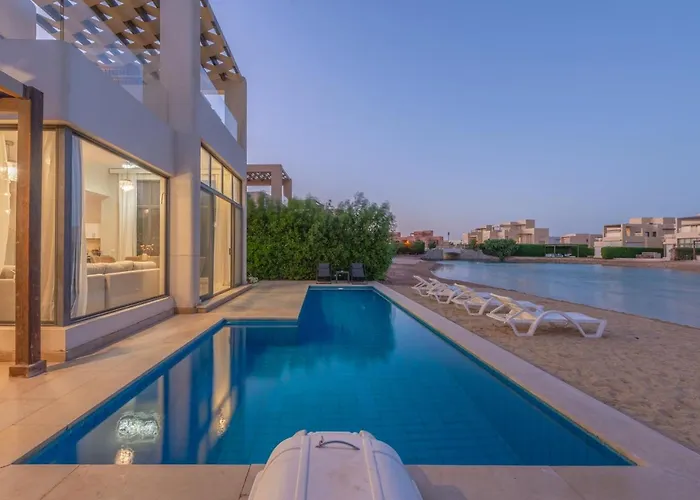 Villa Beautiful 4br In Tawila El Gouna Private Pool&lagoon Access Hurghada