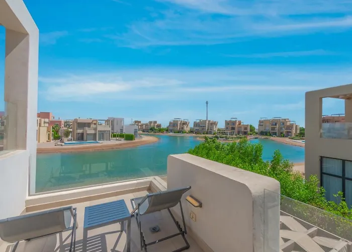 Villa Beautiful 4br In Tawila El Gouna Private Pool&lagoon Access Hurghada