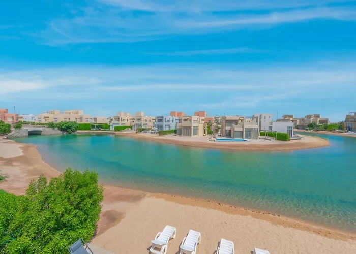 Beautiful 4br In Tawila El Gouna Private Pool&lagoon Access Villa