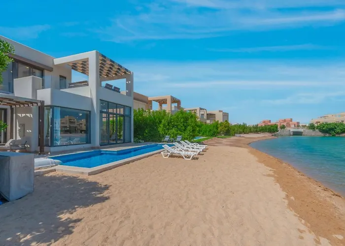 Villa Beautiful 4br In Tawila El Gouna Private Pool&lagoon Access *