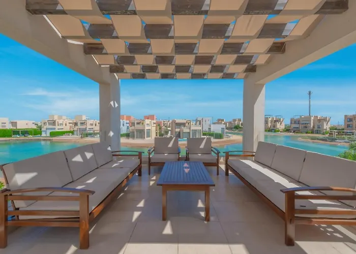 Beautiful 4br In Tawila El Gouna Private Pool&lagoon Access Hurghada